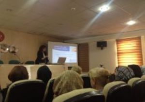 Özkurt ERVAK'lı kadınları bilgilendirdi